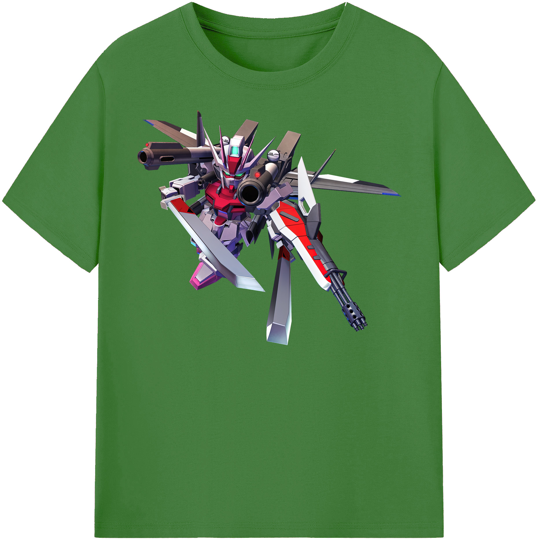 （画像用） 機動戦士ガンダム Mobile Suit Gundam レディースカジュアルプリントTシャツ（綿100％）